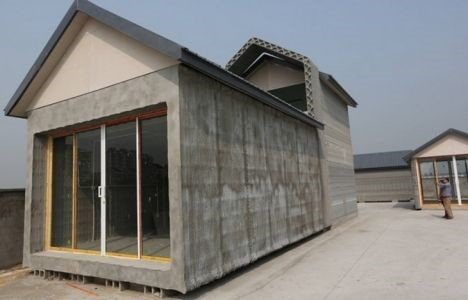 Çin'de 3D Yazıcı ile 200 Metrekarelik Ev